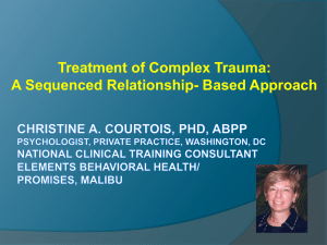 Complex Trauma Treatment