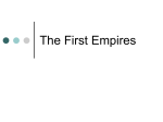 The First Empires