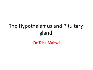Pitutary disorders:
