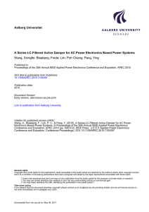 A Series-LC-Filtered Active Damper for AC - VBN