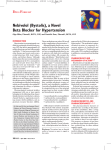 Nebivolol (Bystolic), a Novel Beta Blocker for Hypertension