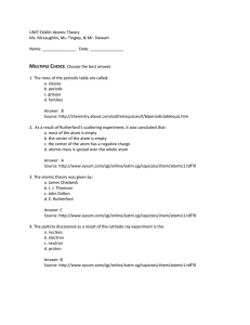 Multiple Choice - EDU360ScienceMethods