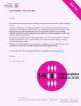 Letter from your boss - Canadian Breast Cancer Foundation