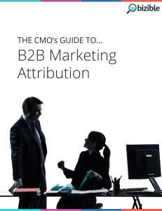 B2B Marketing Attribution