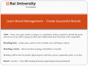 Brand - Rai University