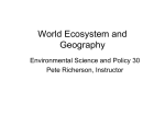 World Climates - Department of Environmental Science and Policy