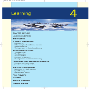 Learning - Blackwell Publishing