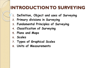introduction to surveying
