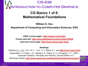 CG-Basics-01-Math - KDD