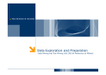 Data Exploration and Preparation