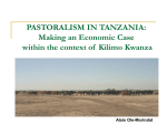 PASTORALISM IN TANZANIA