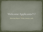 Welcome Applicants!! - LSU School of Medicine
