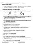 Heat and Energy Test Study Guide 2015 Answers