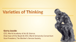 Varieties of Thinking - World Academy of Art and Science