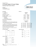 UT54ACS86 - Aeroflex Microelectronic Solutions