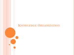 Knowledge Organization