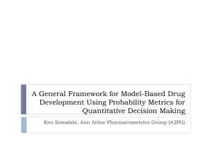 A General Framework for Model-Based Drug