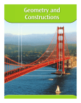 Geometry and Constructions