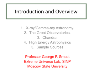 What is X-ray Astronomy? - Extreme Universe Laboratory