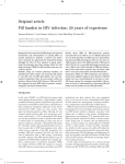 Original article Pill burden in HIV infection: 20 years of experience