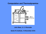 Computation and Thermodynamics