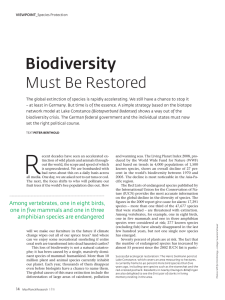Biodiversity - Max-Planck