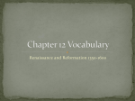 Chapter 12 Vocabulary (World History).