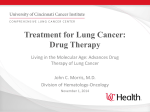 Treatment for Lung Cancer: Drug Therapy