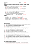 Ellipses, Parallax, and Retrograde Motion – Study Guide