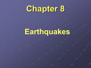 Earthquakes