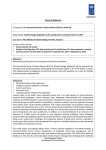 Terms of Reference - UNDP | Procurement Notices