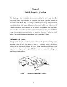 Chapter 2 Vehicle Dynamics Modeling