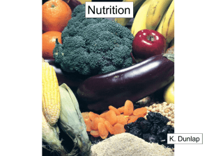 nutrition intro