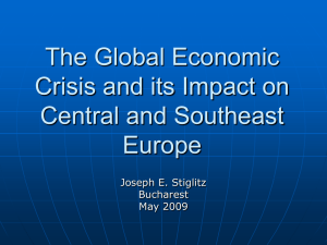 The Global Economic Crisis and its Impact on Central and Southeast