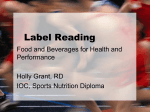 Label Reading - Athletics NorthEast