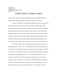 Tommy Shao Humanities 58` Global Issues Research Paper Dec 8