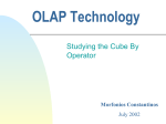 OLAP Technology