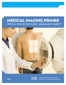 Medical Imaging Primer with a Focus on X