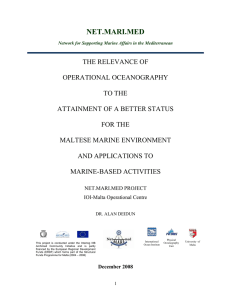 2. Current state assessment of the marine