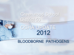 occupational exposures - Greenwood School District 50