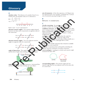 Glossary - Nelson Education