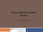 Vaccines Learning Module | Vaccine Education Center