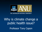 Why is climate change a public health issue?