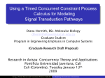 Why to develop a model by using NTCC calculus?