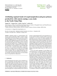 Attributing regional trends of evapotranspiration and gross primary