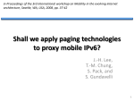 Shall we apply paging technologies to proxy mobile IPv6?