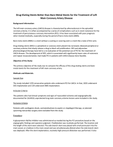 Drug-Eluting Stents Better than Bare-Metal Stents