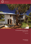 ACT Owner-Builder Education Course - On