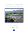 An Ecological Assessment of