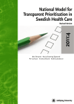 2011:4 National Model for Transparent Prioritisation in Swedish